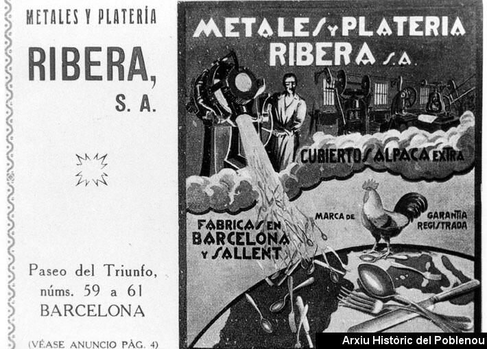04288 Metales y Platería Ribera 1931