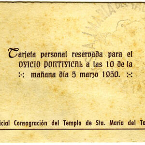 09226 Santa Maria del Taulat 1950