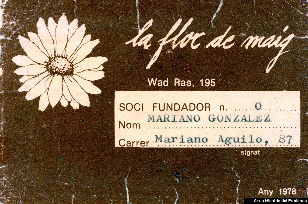 23561 La Flor de Maig 1978