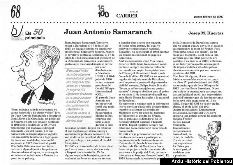 10927 Juan Antonio Samaranch 2007