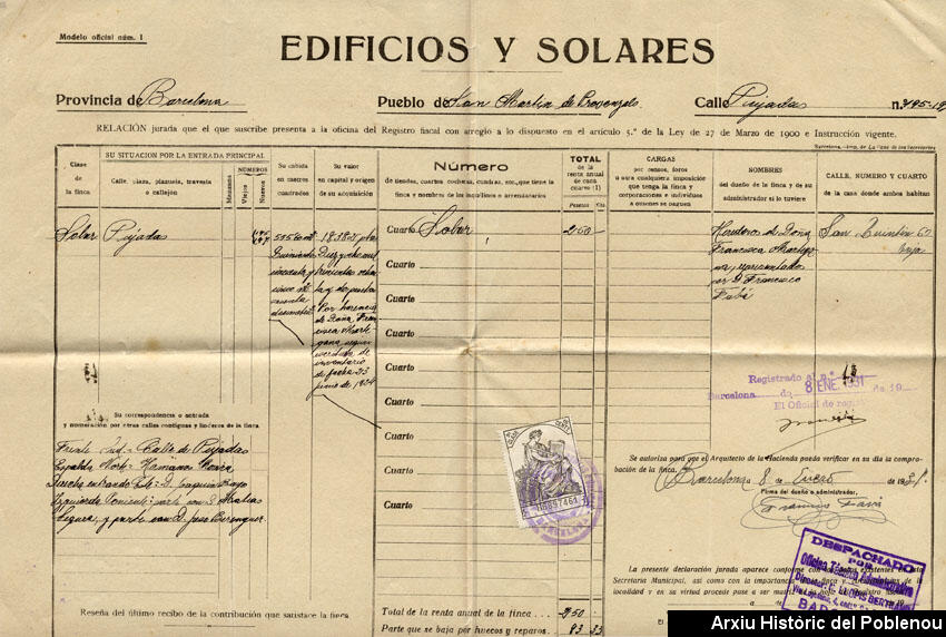 07817 Registre fiscal 1931