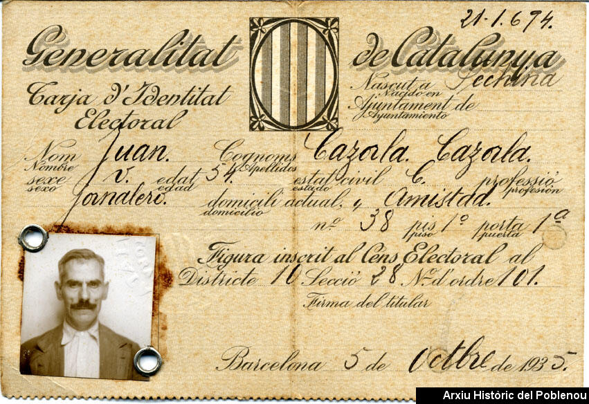 07895 Carnet electoral 1935