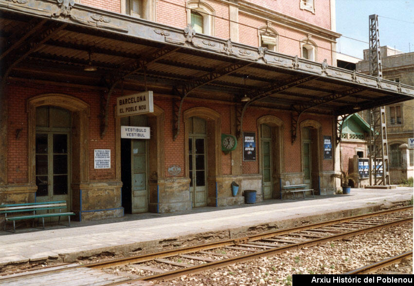 07994 Estació del Poblenou 1989