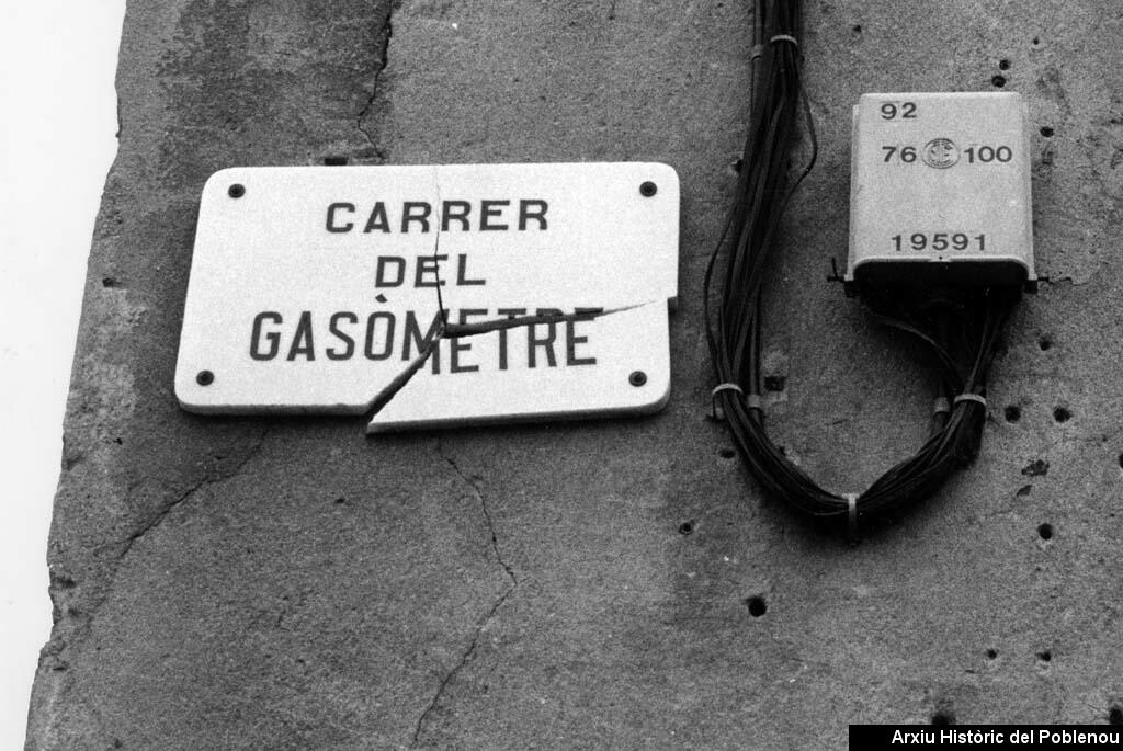 01999 Gasòmetre [1987]