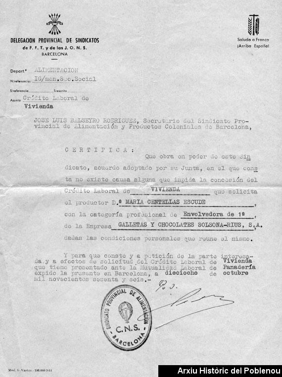 04496 Crèdit laboral 1966