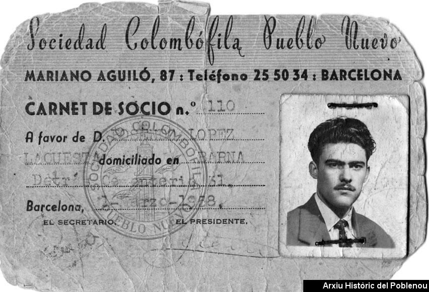 04736 Societat Colombòfila 1958