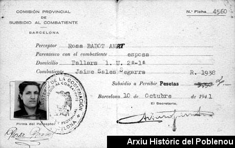 05321 Subsidio 1941