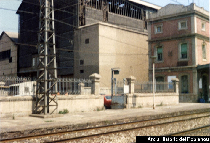 06838 Estació del Poblenou 1986