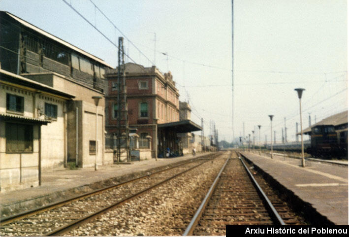 06839 Estació del Poblenou 1986