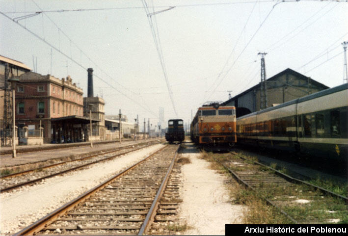 06840 Estació del Poblenou 1986