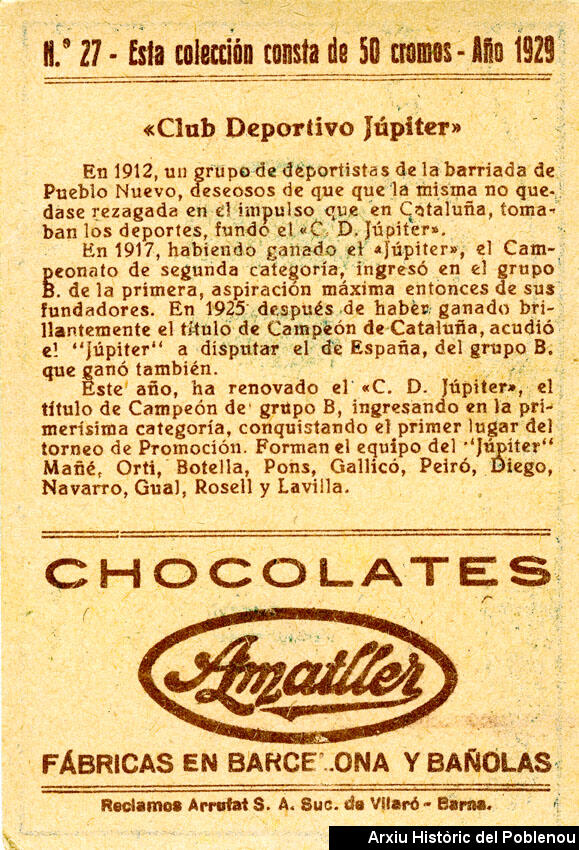 08396 CD Júpiter 1929