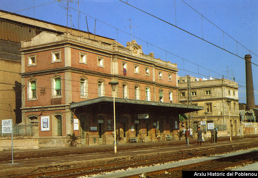 08409 Estació del Poblenou 1987