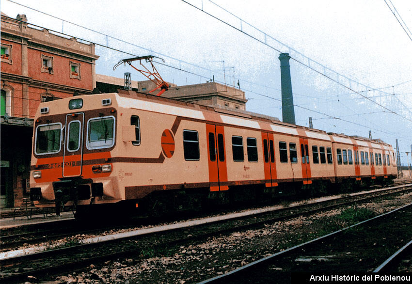 08417 Estació del Poblenou 1984