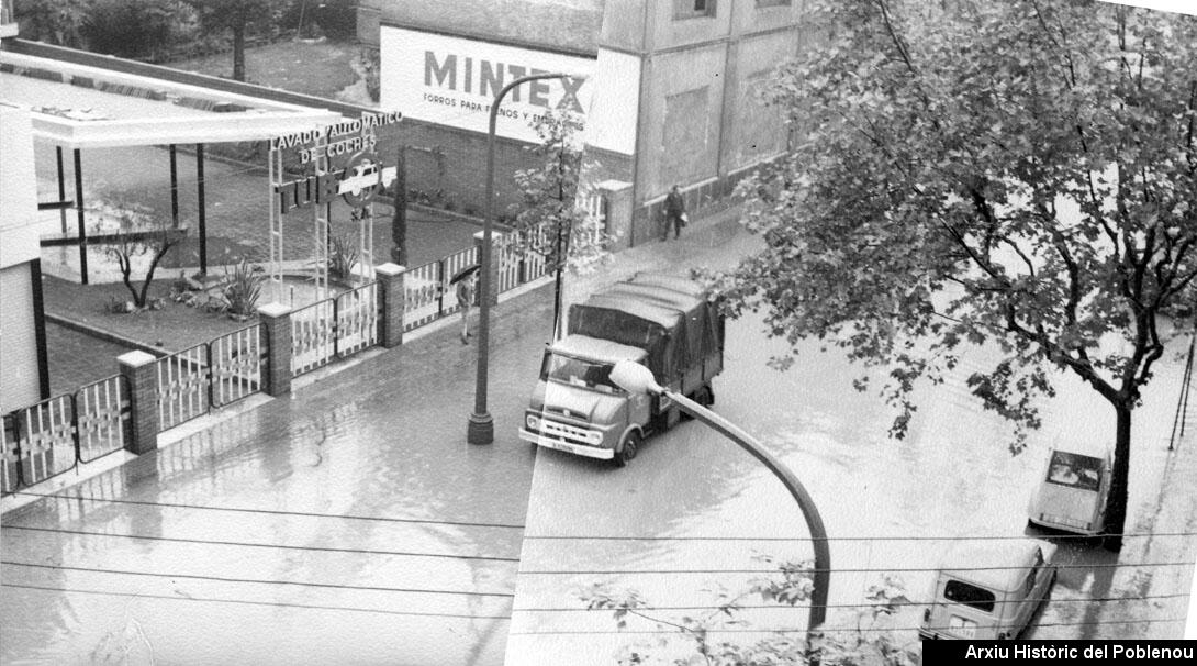 09349 Inundació a Llacuna 1969