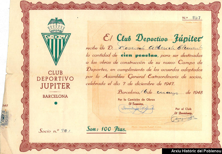 09423 CD Júpiter 1948