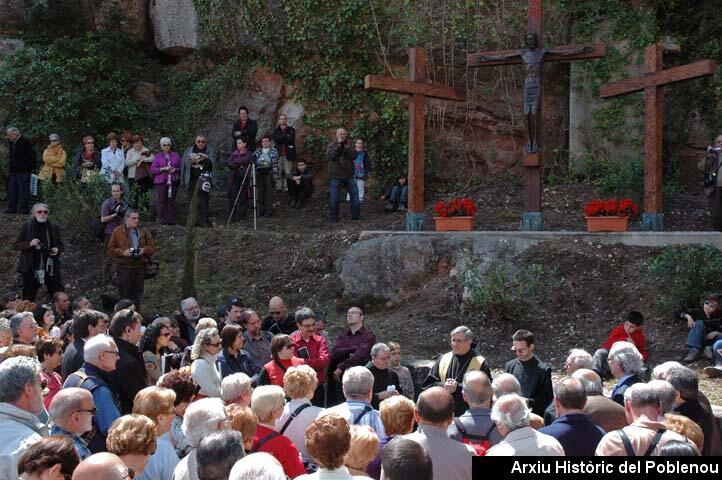 09708 Escultura de Ricart a Montserrat 2009