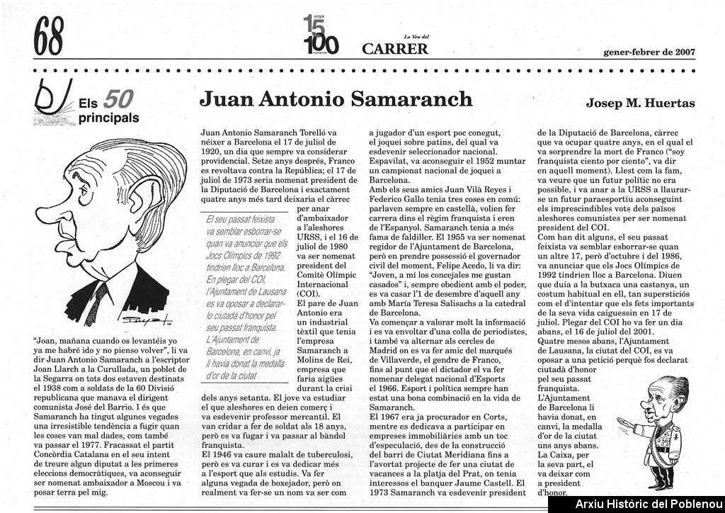 10927 Juan Antonio Samaranch 2007