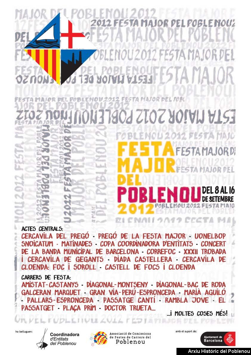 11842 Cartell Festa Major 2012