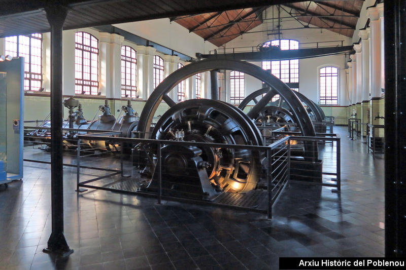 Sala de maquines Museu Aigües de Barcelona