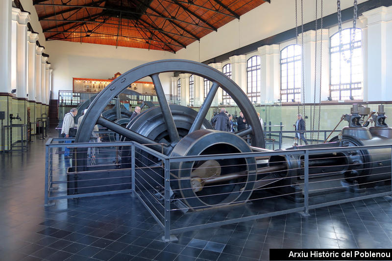 Sala de maquines Museu Aigües de Barcelona