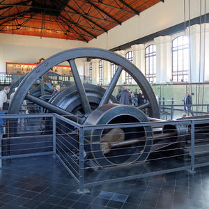 Sala de maquines Museu Aigües de Barcelona