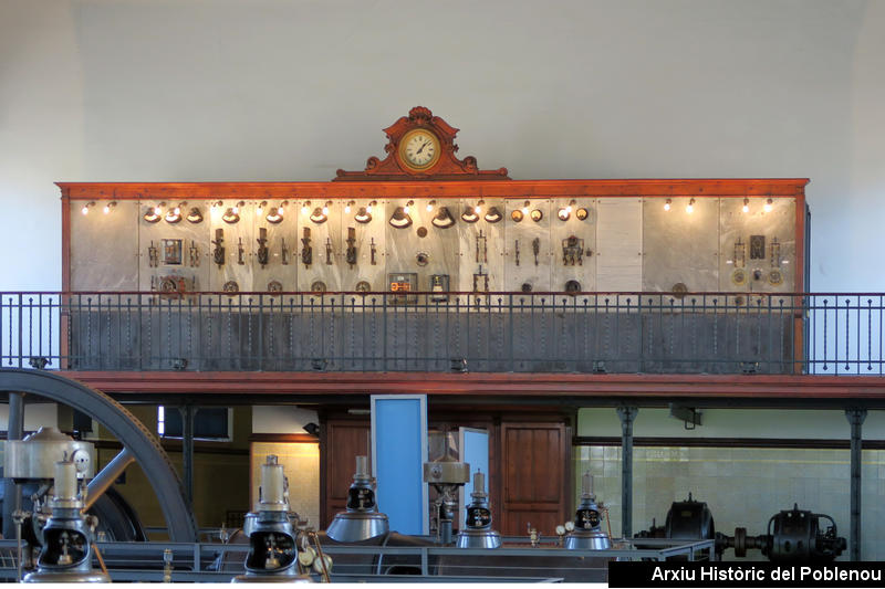 Sala de maquines Museu Aigües de Barcelona