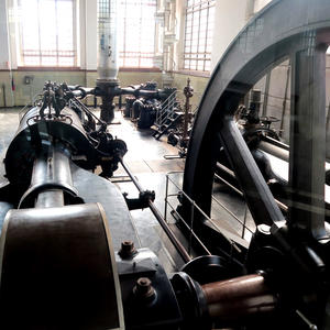 Sala de maquines Museu Aigües de Barcelona