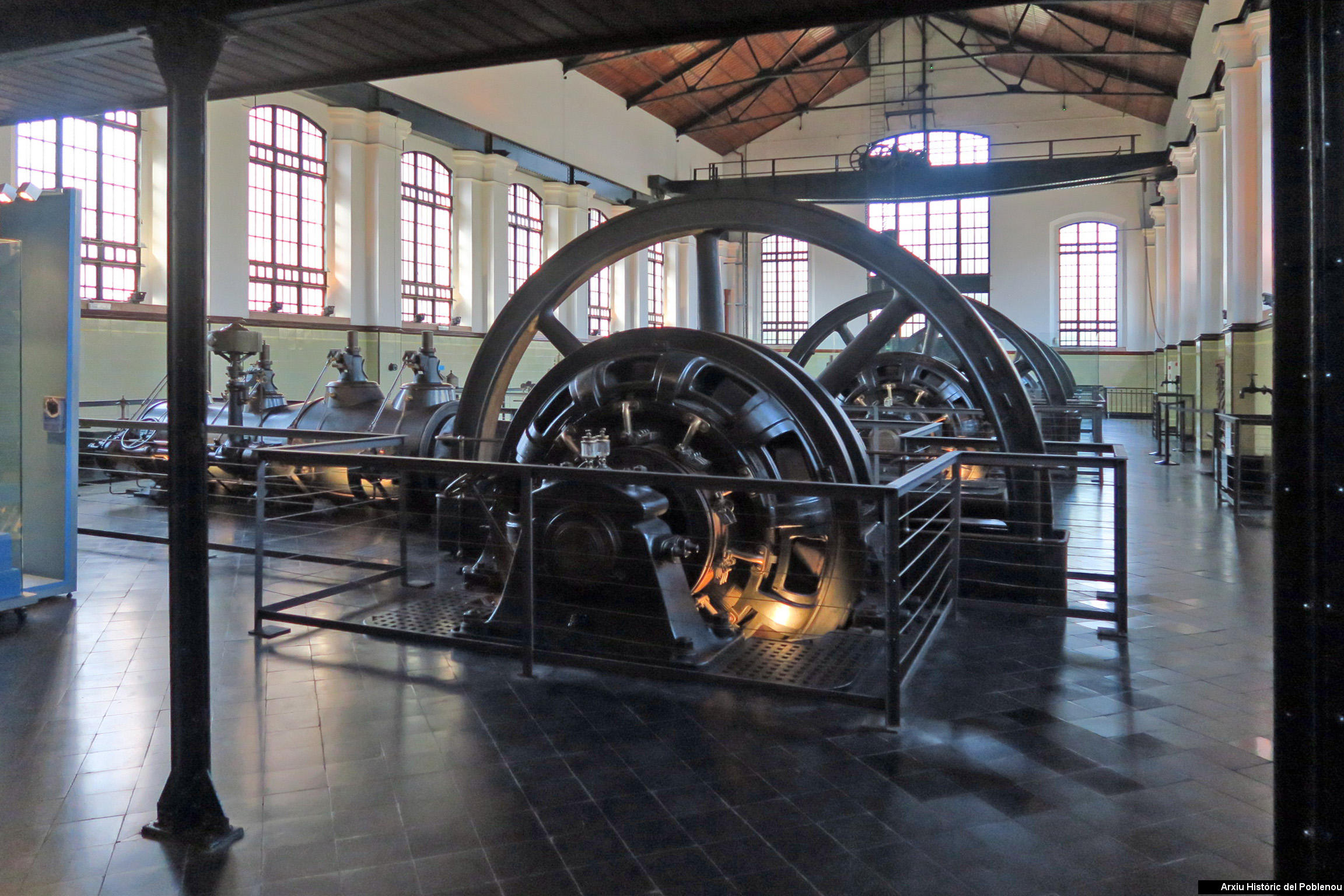 Sala de maquines Museu Aigües de Barcelona