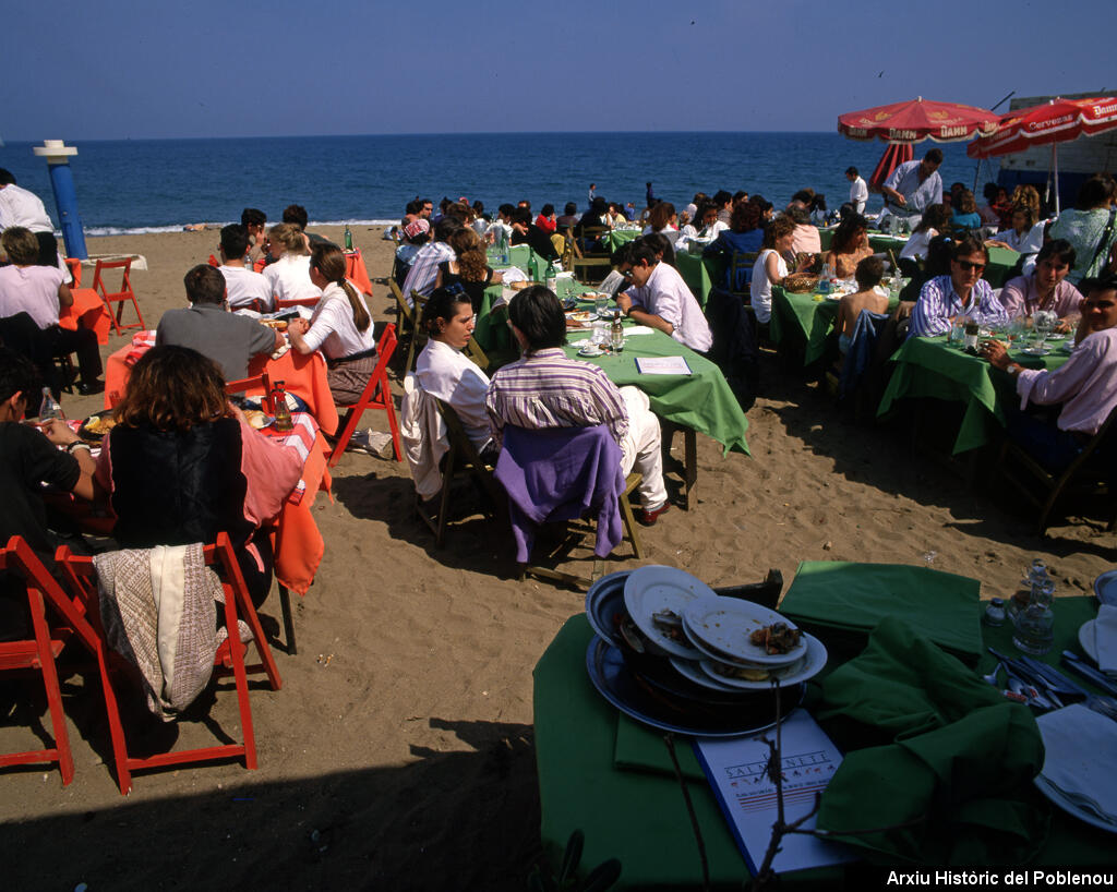 16647 Platja de la Barceloneta 1987