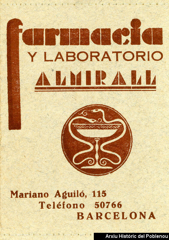 16878 Farmàcia Almirall 1920