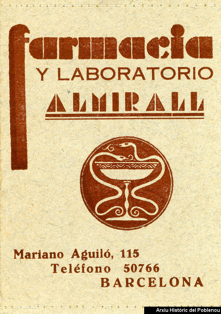 16878 Farmàcia Almirall 1920