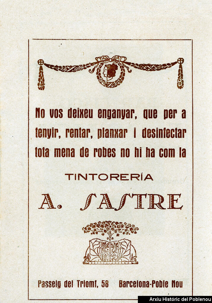 19931 TINTORERIA SASTRE 1923