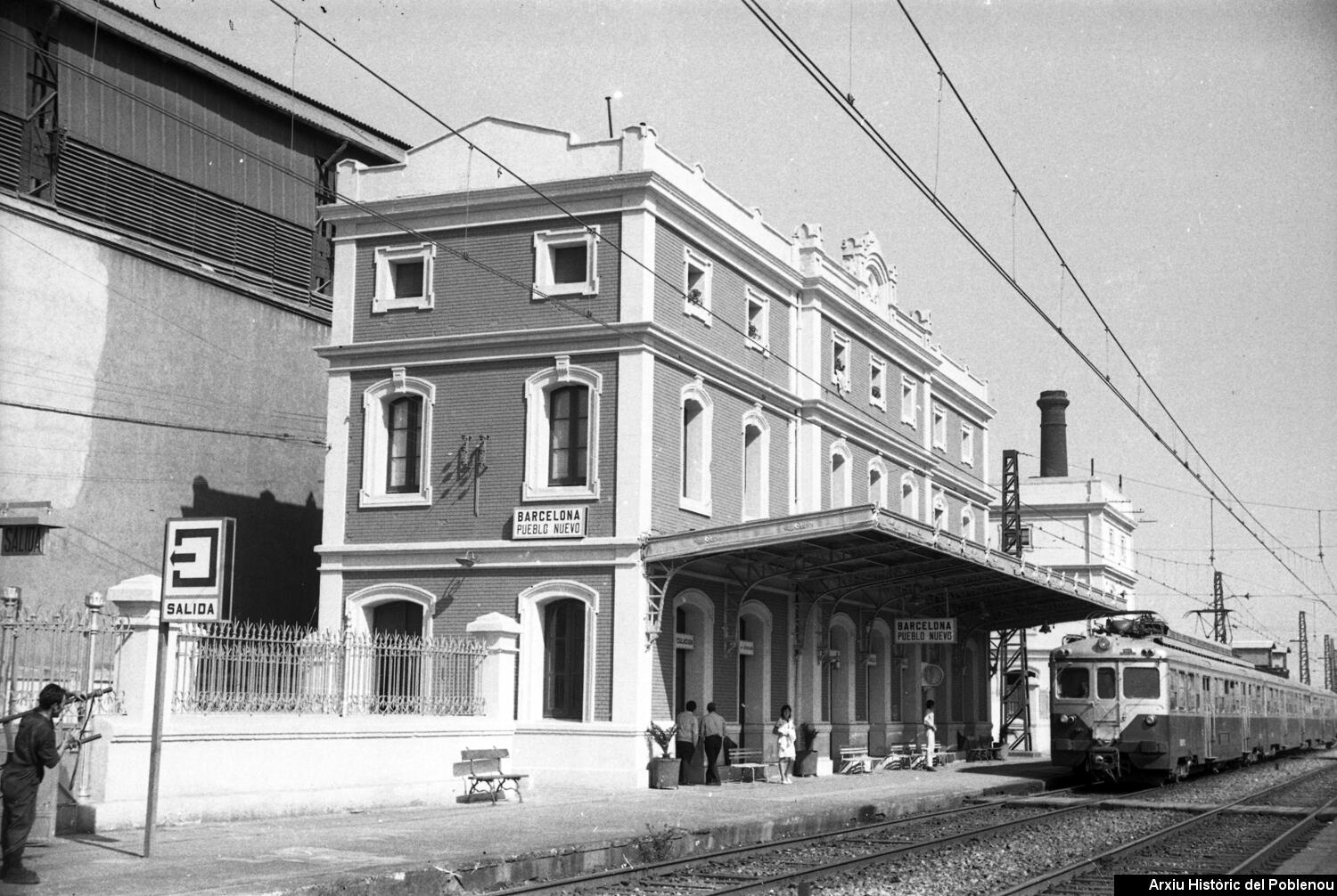 20111 Estació del Poblenou 1971