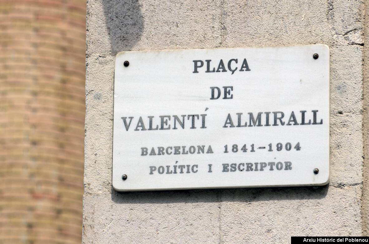 20463 Placa Valentí Almirall  2021