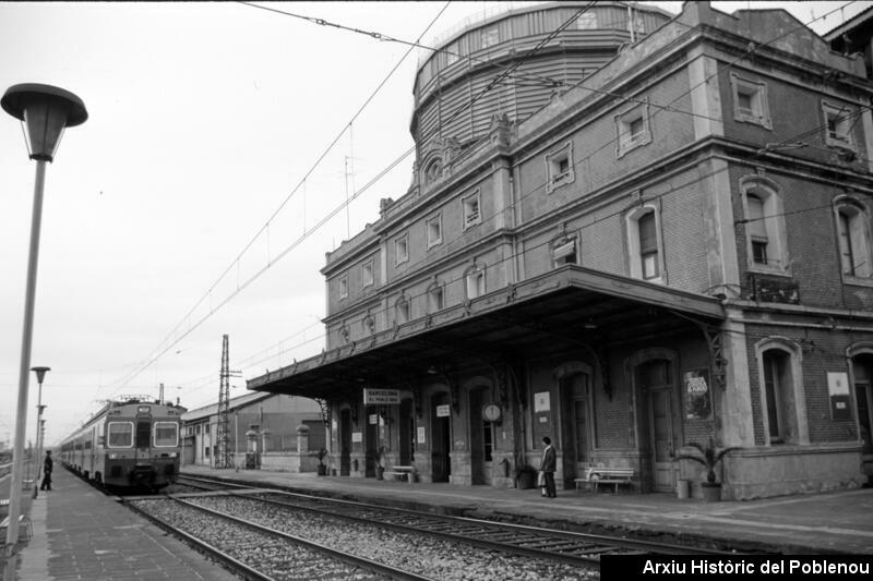 21081 Estació del Poblenou 1986