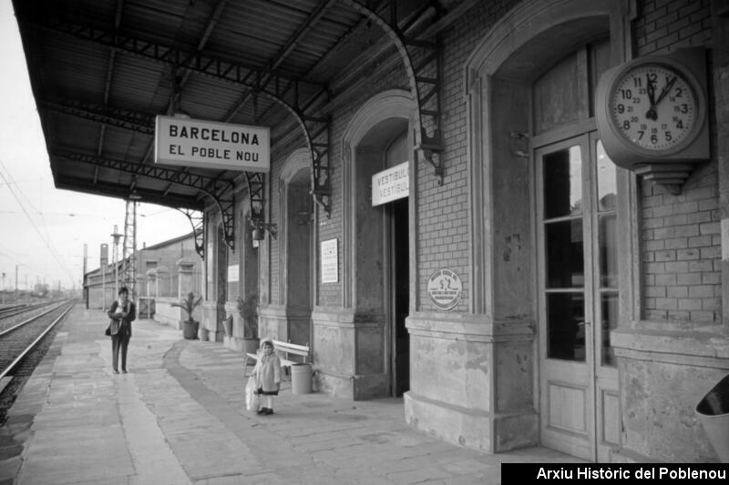 21083 Estació del Poblenou 1986