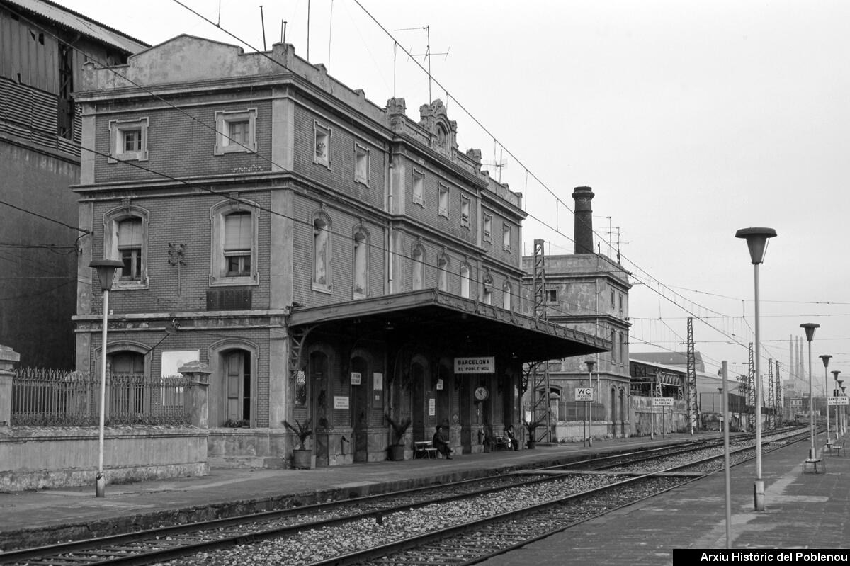 21078 Estació del Poblenou 1986