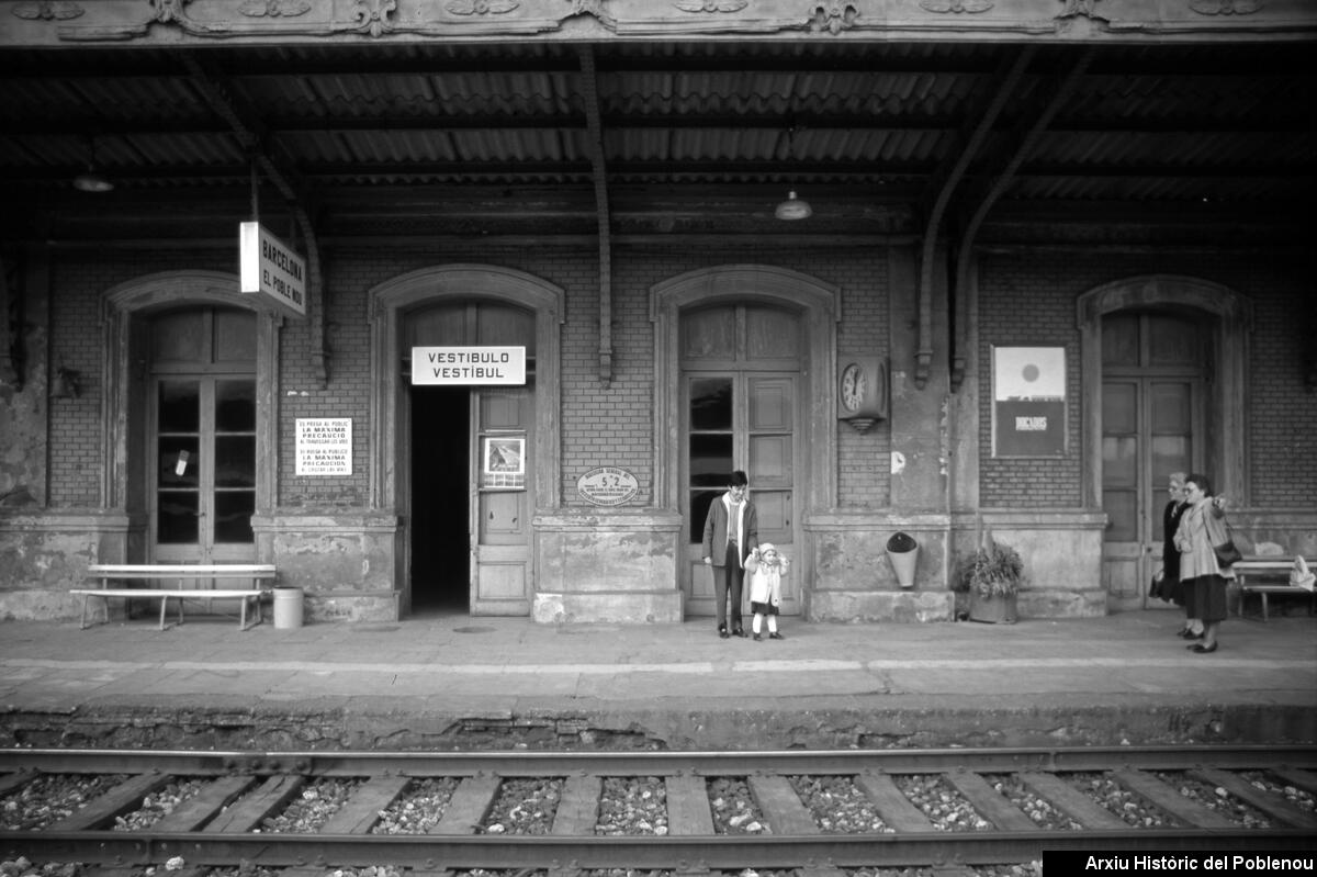 21082 Estació del Poblenou 1986