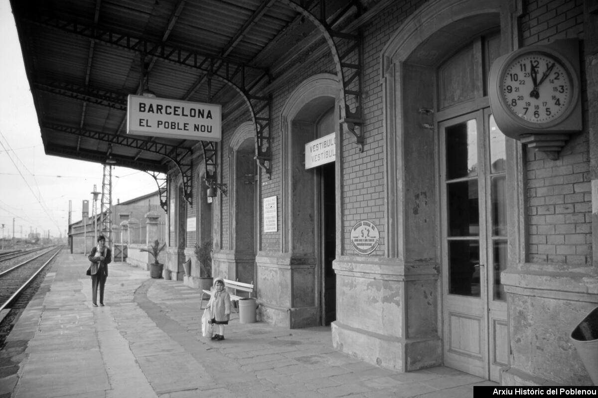 21083 Estació del Poblenou 1986