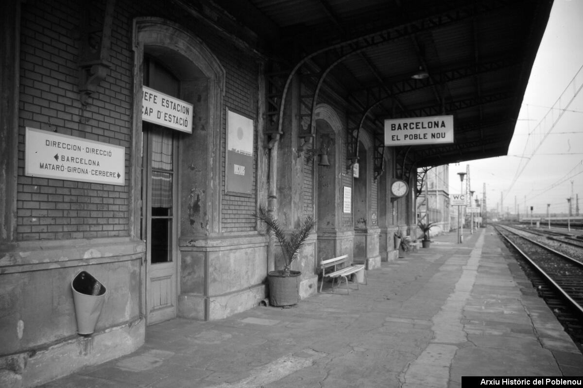 21084 Estació del Poblenou 1986