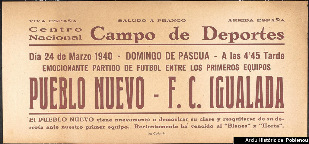 21555 Futbol 1940