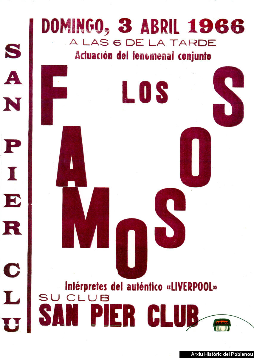 22275 LOS FAMOSOS 1966