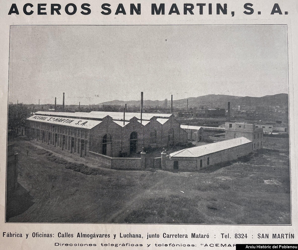 23384 Aceros San Martín 1916