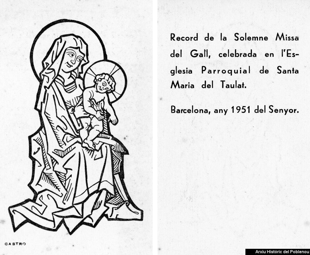 23439 Sta Maria del Taulat 1951