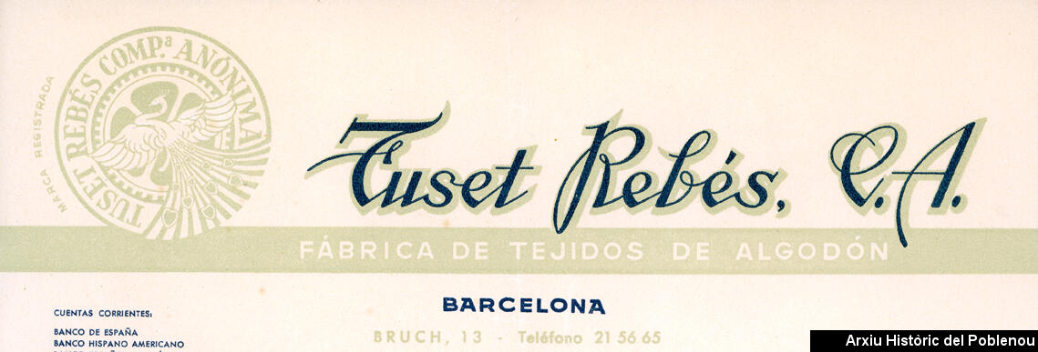 23612 Tuset Rebés 1961