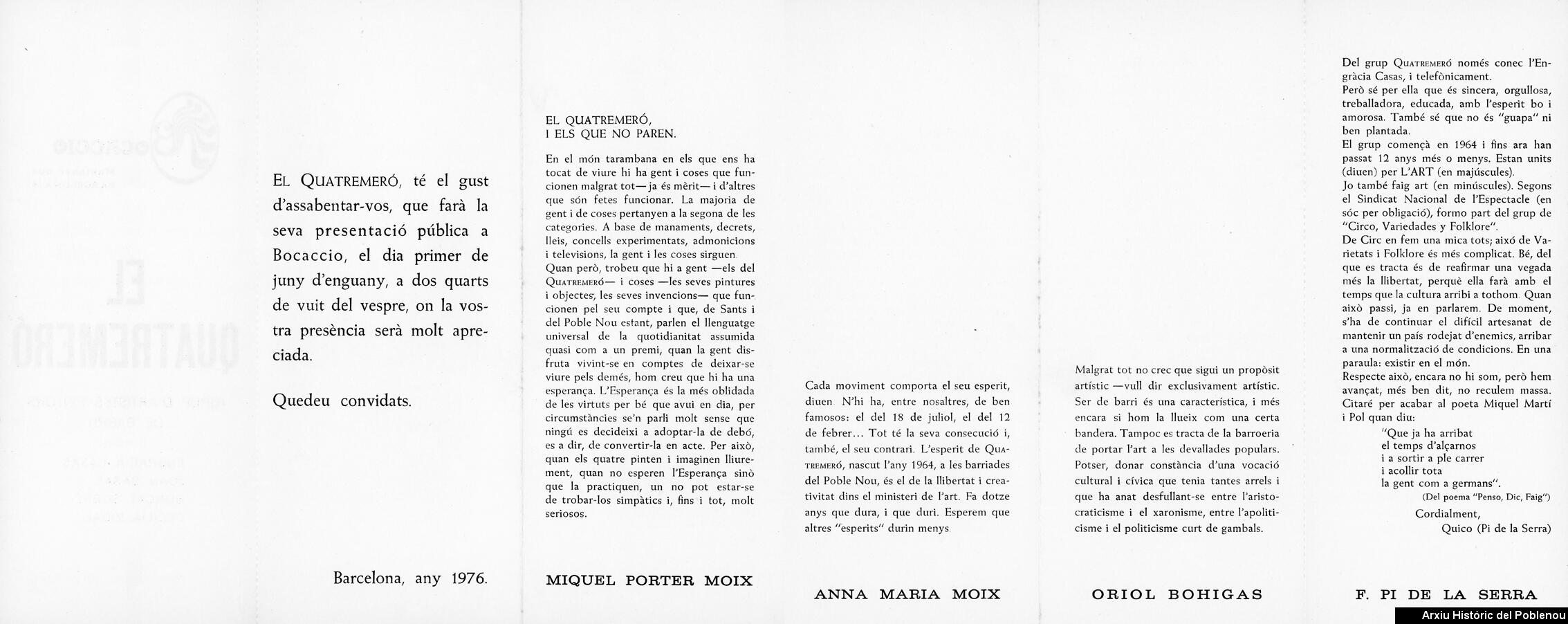 24439 EL QUATREMERα 1976