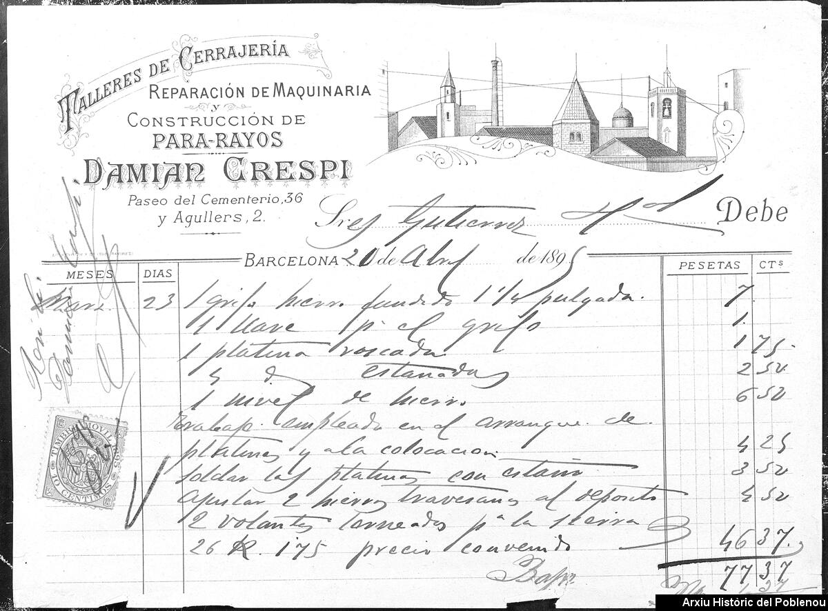 24537 DAMI╡N CRESP╓ 1895