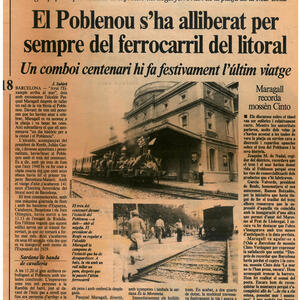 24774 Poblenou alliberat del tren 1989