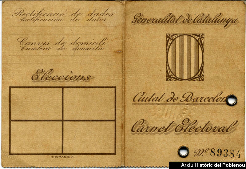 07894 Carnet electoral 1935