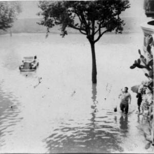 07943 Inundació a Llacuna 1951